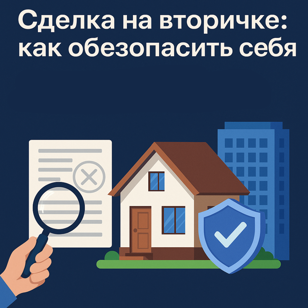 сделка на вторичке как обезопасить себя